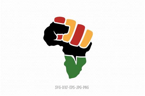 Scrapbooking Craft Supplies & Tools Fist Africa svg Black Power Fist Africa svg Africa svg ...