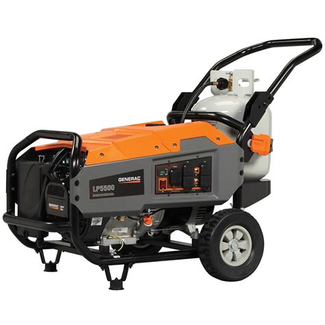 Shop Generac LP 5,500-Running-Watt Portable Generator with Generac Engine at Lowes.com