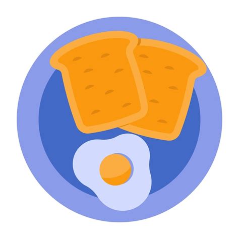 Premium Vector | A unique design icon of healthy breakfast