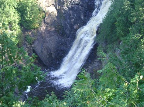 Big Manitou Falls, WI | Very low water levels when photo was… | Flickr