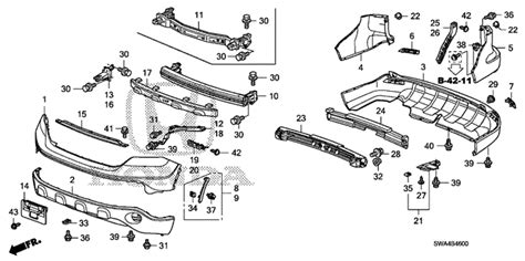 BUMPERS (-'09) for 2008 Honda CR-V