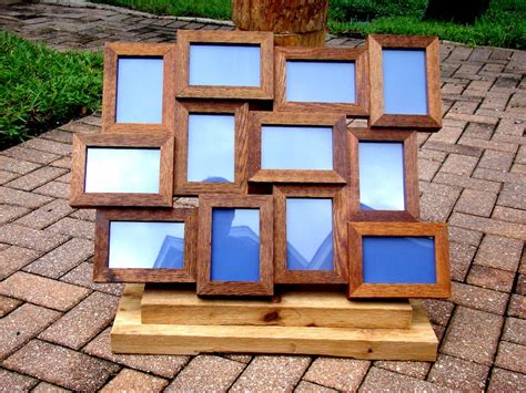 Rustic Weathered 4x6 Collage Frames / Wall Photo Frames 12 - Etsy