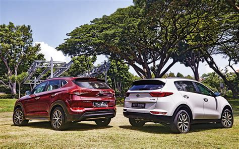 Group Test: Hyundai Tucson 2.0 versus Kia Sportage 2.0 | Torque