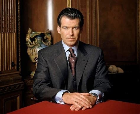 James Bond Suits Pierce Brosnan