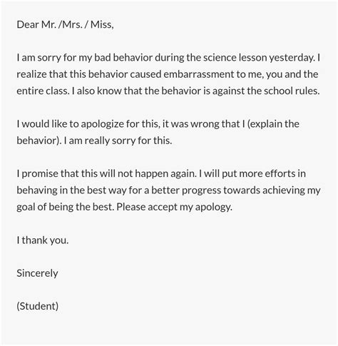 Apology Letter Format - Check Different Apology Letter Formats - Getmyuni