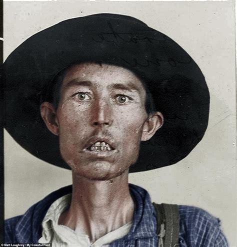 Stunning colorized mugshots of Leavenworth penitentiary's earliest ...