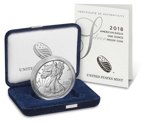 2018-S Proof Silver Eagle - Steinmetz Coins & Currency