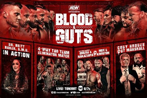 AEW Dynamite Results: Blood And Guts Match