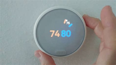 How To Set The Temperature on a NEST Thermostat? - YouTube