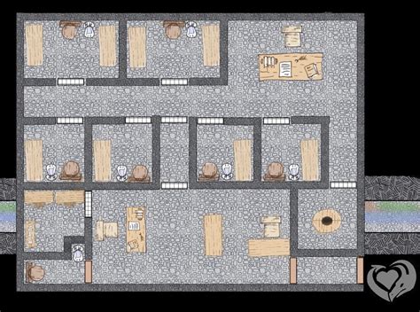 Large D&D Prison Map - Ryota Wallpaper