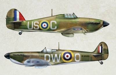 Hawker Hurricane Vs Spitfire