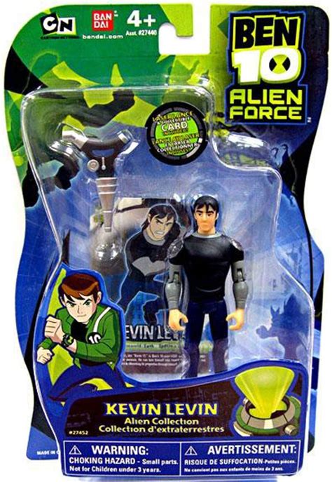 Ben 10 Alien Force Alien Collection Kevin Levin 4 Action Figure Bandai ...