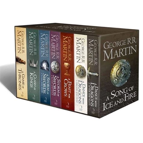 GAME OF THRONES A Song of Fire and Ice 7 Books Collection Set w Box ...