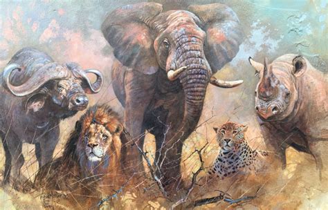 African Safari Paintings - Painting Photos