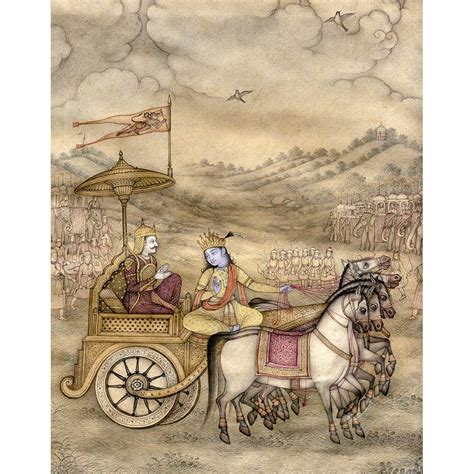 Bhagavad-gita Art Print 11″ x 14″ – Darshan Press