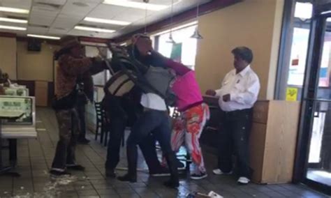 This Old Man Fighting At McDonaldâ€™s Has Some Next Level Super Strength