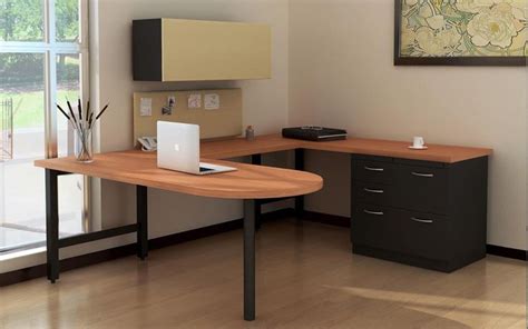 Cool U Shaped Office Desk | U shaped office desk, Office desk, Home ...