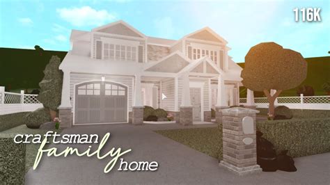 Roblox | Bloxburg | Craftsman Family Home - ViDoe