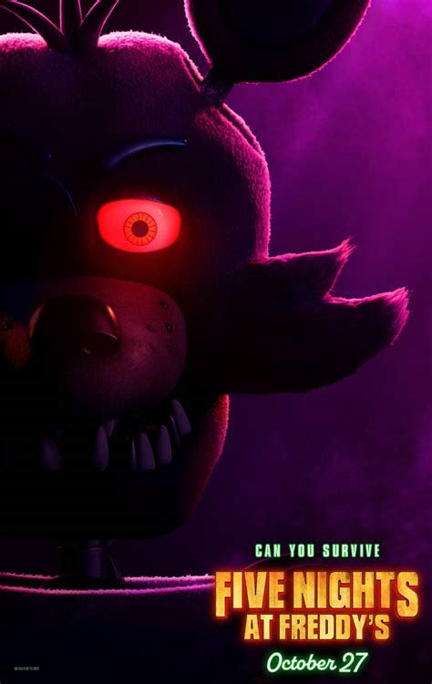 FNaF Movie Foxy poster (High Resolution) by JakAndDaxter01 on DeviantArt