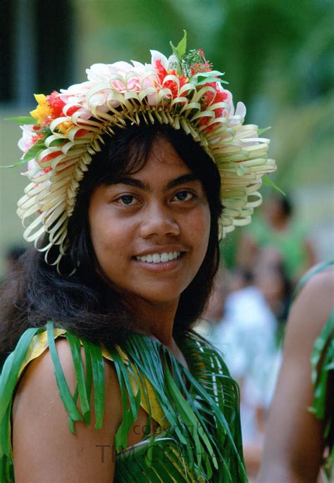 Kiribati Girl, Island of Kiribati, South Pacific | TIM GRAHAM - World Travel and Stock Photography