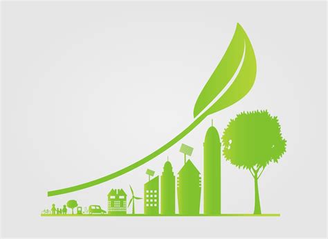 Sustainable Urban Growth in the City,Ecology.Green cities help the world with eco-friendly ...