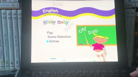 DVD Menu Walkthrough for Brainy Baby English (2003) - YouTube