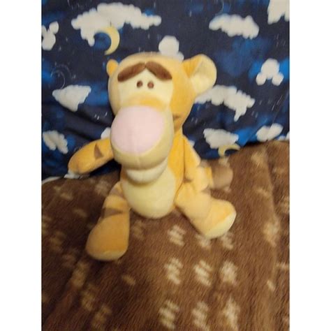 Disney | Toys | Disney Baby Winnie The Poohs Tigger Plush Rattle | Poshmark