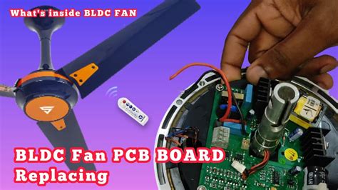 How to replace BLDC fan PCB board | What's inside BLDC Fan | superfan ...