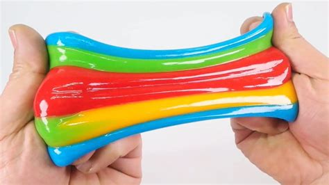 DIY Silicone Slime ! Colors Silicone Slime Putty (borax Slime ...