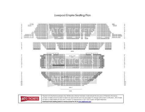 Liverpool Empire Theatre Seating Plan - Book Tickets