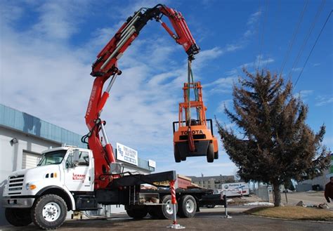 Knuckle BOOM Truck Truck Mounted Knuckle Boom Cranes