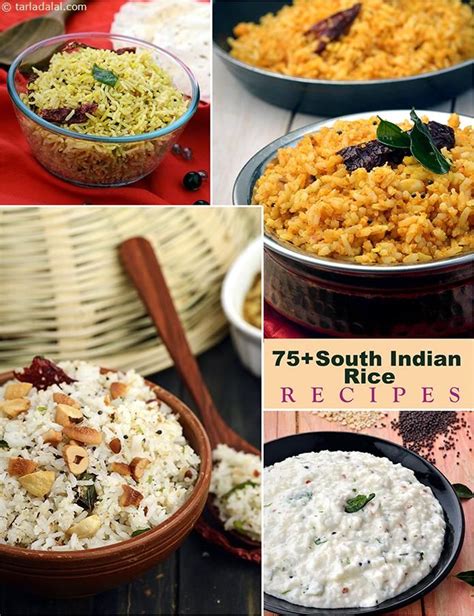 South Indian Rice Recipes, Variety Rice Recipes South Indian | Indian ...