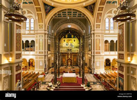 Interior, The Memorial Church of the Holy Sepulchre, Franciscan Stock Photo, Royalty Free Image ...