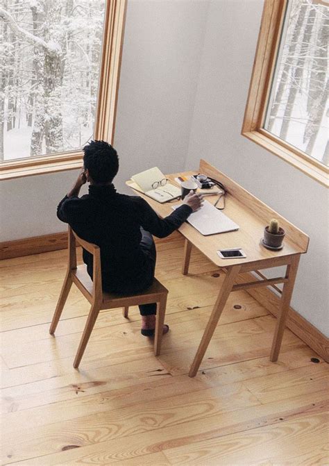 The Reader Desk is designed for writing, reading, working, and dreaming. The characteristic back ...