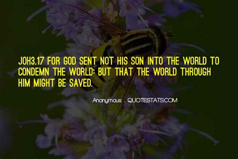 Top 37 God Sent His Son Quotes: Famous Quotes & Sayings About God Sent His Son