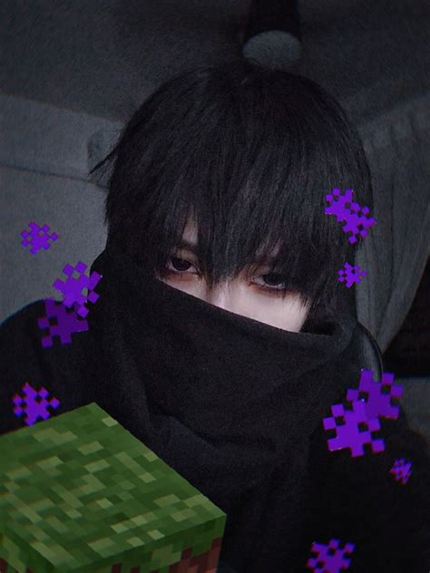 Enderman Cosplay | Cosplay makeup, Cosplay, Beanie