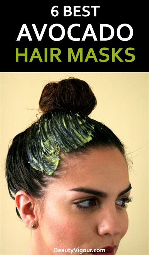 6 Best Avocado Hair Masks For Damaged And Dry Hair - BeautyVigour | Avocado hair mask, Hair mask ...