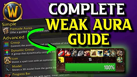 SIMPLE Custom WeakAuras Addon Guide | World of Warcraft Dragonflight - YouTube