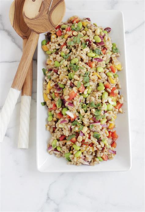 Thai-Inspired Barley Salad - A Beautiful Mess