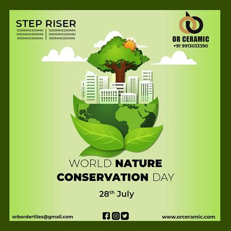 🌳 World Nature Conservation Day 🌳 | Nature conservation, Conservation, Cool house designs