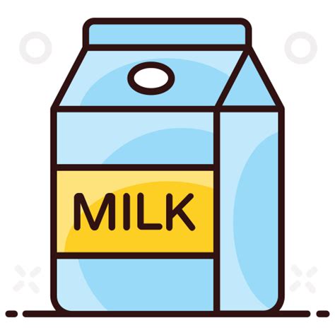 Milk box Generic Outline Color icon