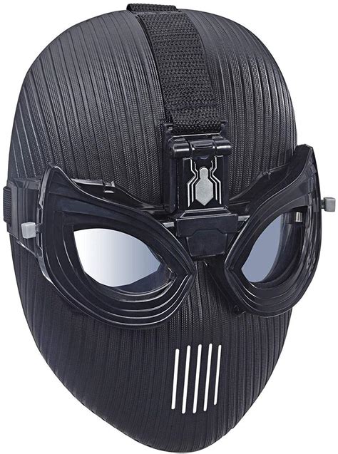 Buy Marvel Spider-Man: Far from Home Spider-Man Stealth Suit Mask for Spider-Man Role-Play ...