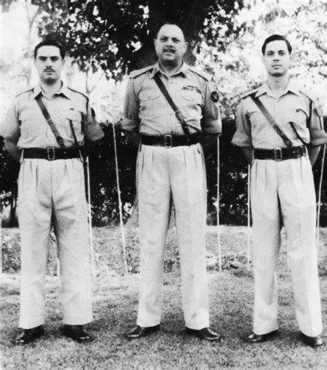 General Ayub Khan with his two sons and Army Captains Akht… | Flickr