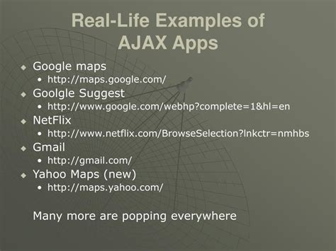 PPT - AJAX PowerPoint Presentation, free download - ID:616458