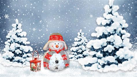 Winter Snowman Wallpapers - Wallpaper Cave