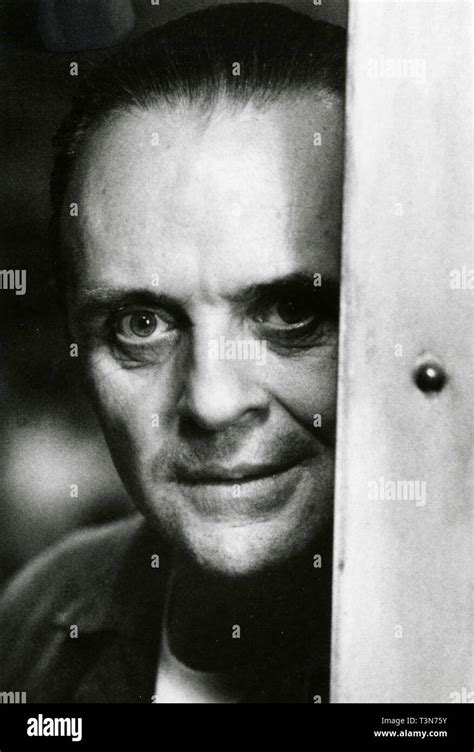 Anthony Hopkins in the movie The Silence of the Lambs, 1991 Stock Photo ...