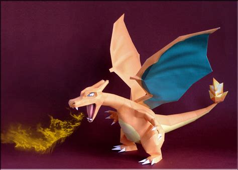 Charizard Papercraft by Skele-kitty on DeviantArt