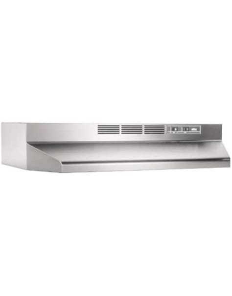 412404 41000 Series 24 in. Ductless Under Cabinet Range Hood with Light ...