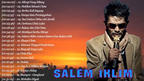 The Best Of Saleem Iklim Full Album Lagu Malaysia lama Populer - Lagu ...