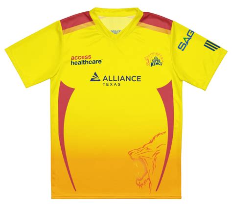 New Texas Super Kings Jersey 2023 | First ever TSK Major League Cricket Kit 2023 | The Cricket Blog